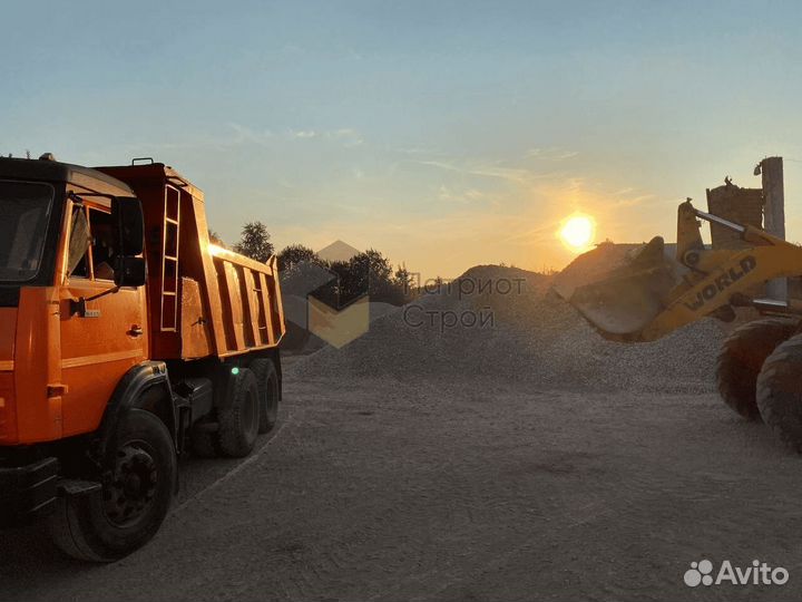 Щебень на засыпку