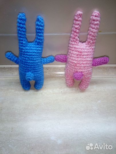 Вязанные игрушки ручной работы