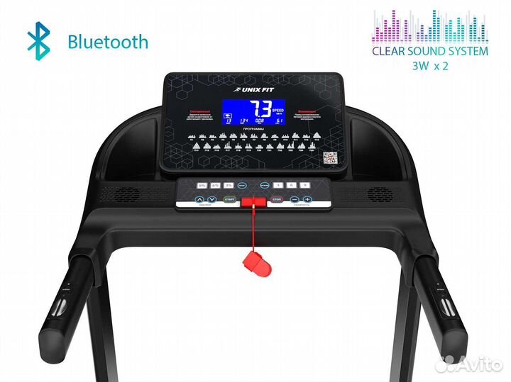 Беговая дорожка Unix Fit MX-830L v.1.14