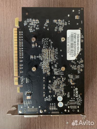 Видеокарта gtx 550ti 1gb