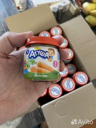 Пюре овощное и мясное