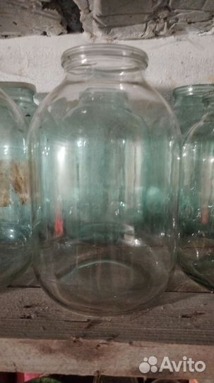 Стеклянные банки 0.5 л,0.7л,3л