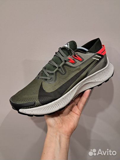 Кроссовки Nike pegasus trail 2 (зелёные/чёрные)