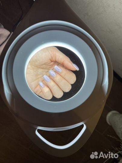 Лампа лупа напольная