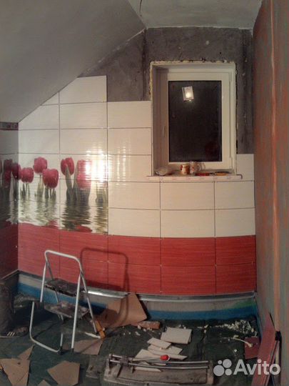 Плиточник, ремонт ванная, сан узел под ключ