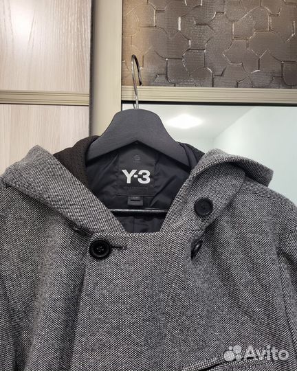 Мужское пальто Yohji Yamamoto Y-3 x Adidas