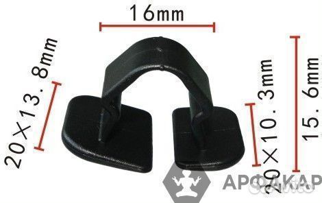 Крепёж автомобильный, пистон, клипса Audi, Seat, S