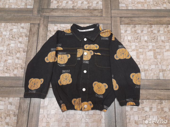 Новая детская джинсовая куртка на мальчика