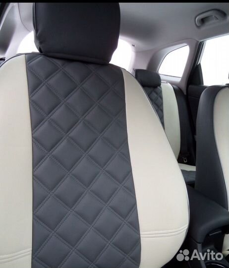 Авточехлы модель Ромб