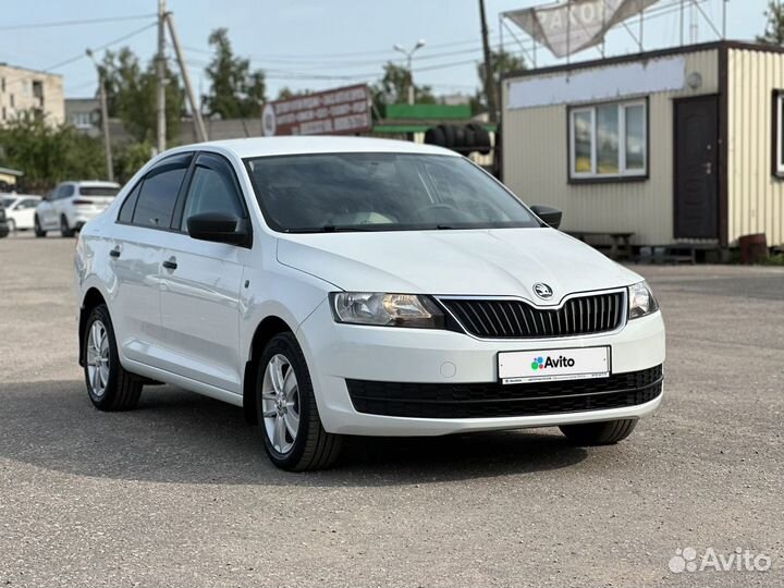 Skoda Rapid 1.6 МТ, 2016, 158 000 км