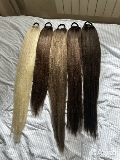 Хвосты на резинке наличие