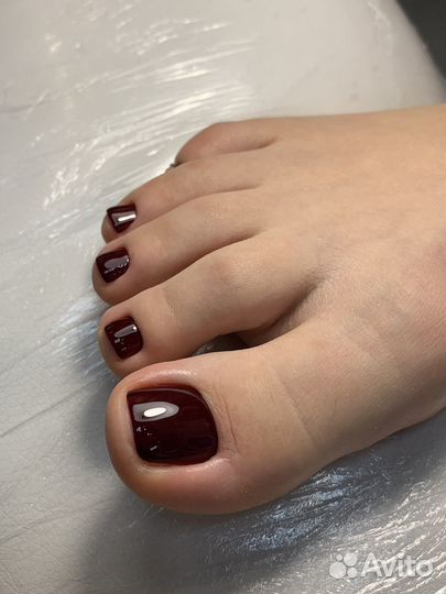 Маникюр с покрытием