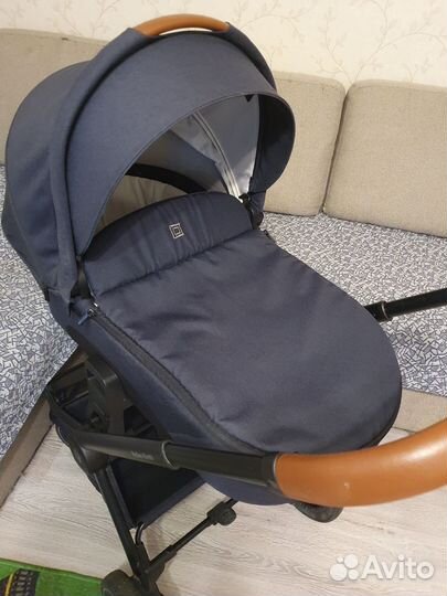 Коляска 2в1 Moon Resea kombi navy