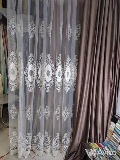 Шторы тюль новые