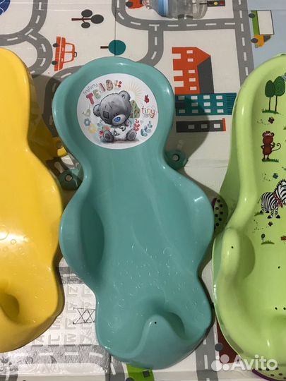 Ванночка, горка, круг, стульчик для купания