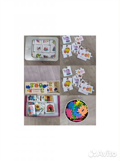 Детские развивающие игрушки от 1 года