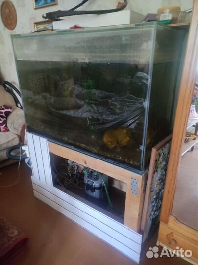 Аквариум с тумбой 500 литров