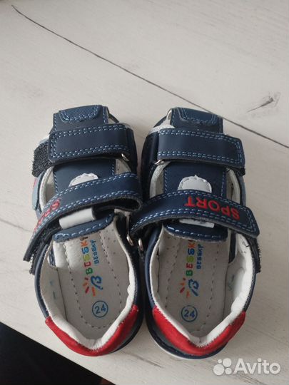 Сандалии детские для мальчиков 24 размер