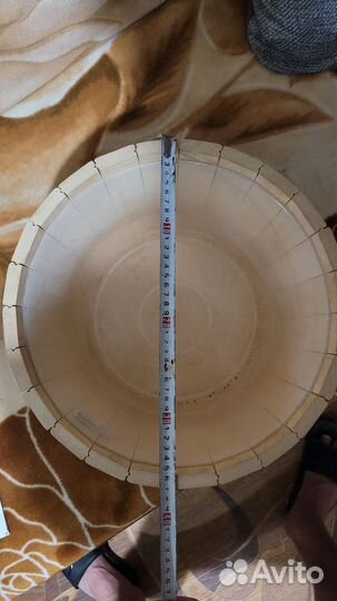 Ведро обливное для бани бу