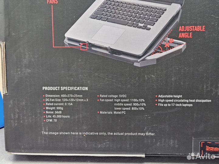 Охлаждающая подставка Redragon новая