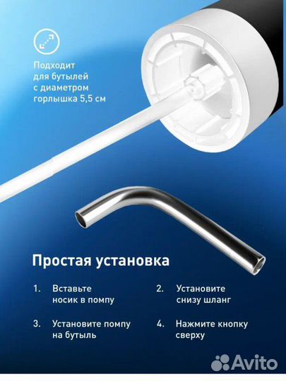 Электрическая помпа для воды