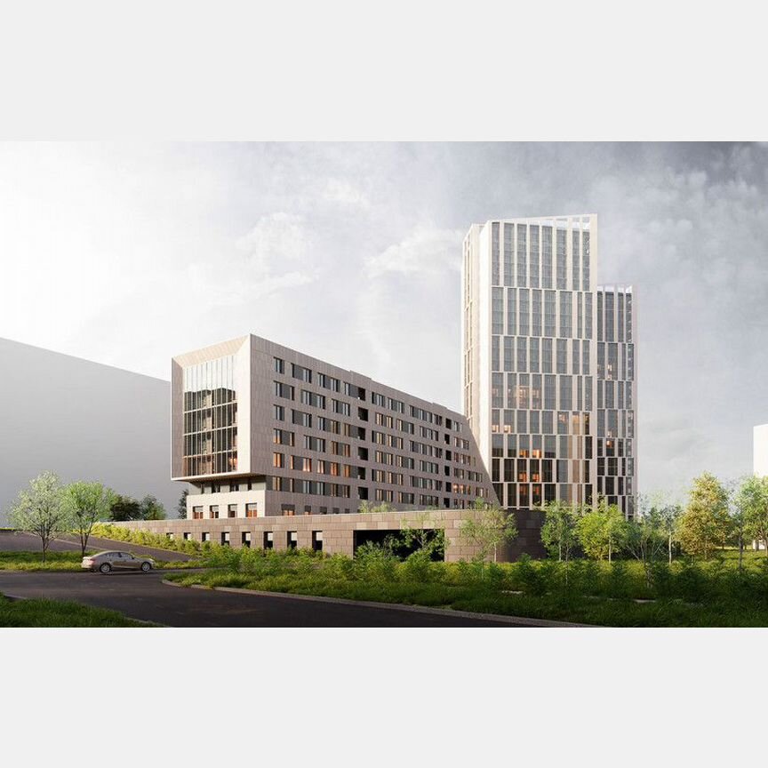 2-к. квартира, 51 м², 2/25 эт.
