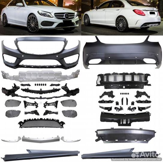 Обвес для Mercedes W205 AMG