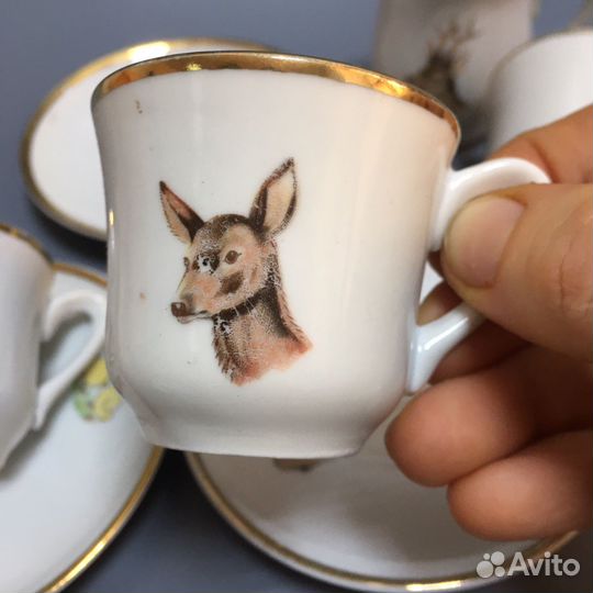 Кукольная фарфоровая посуда