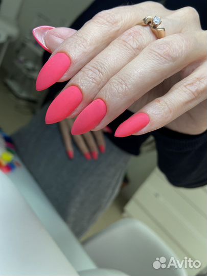 Маникюр Гель-лак Наращивание