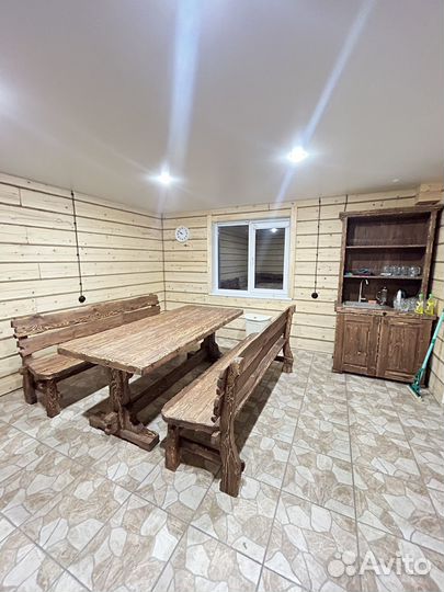 Русская баня на дровах