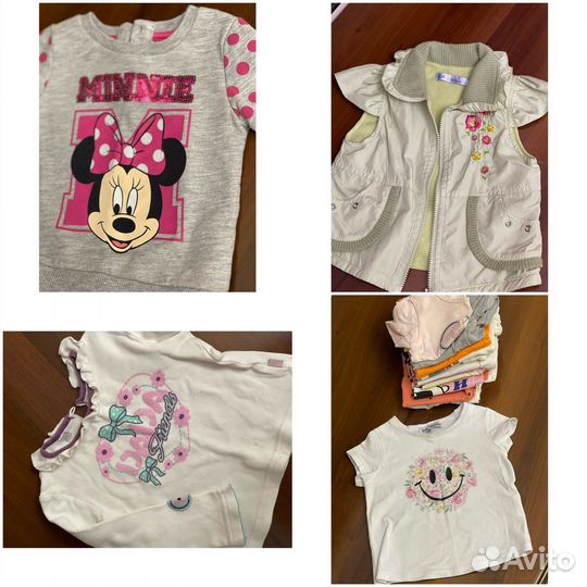 Детские вещи много