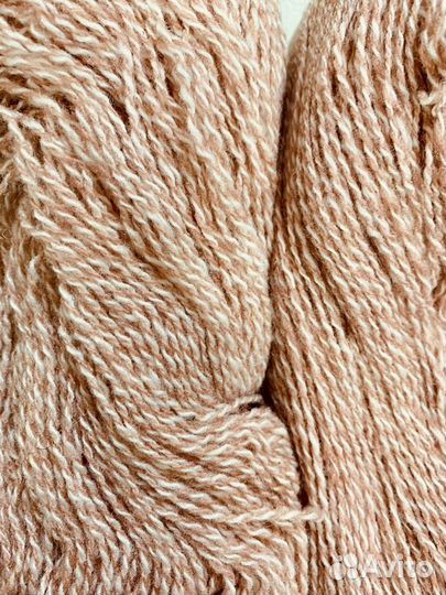 Пряжа полушерстяная