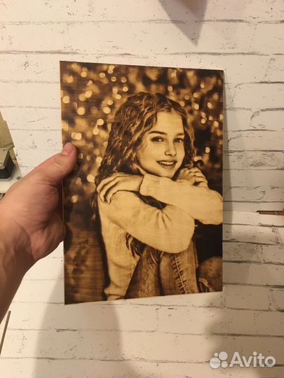 Выжигание по дереву (Портрет)