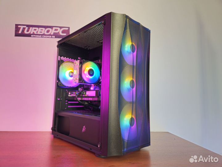 Игровой компьютер Intel 12100 и RTX 4060