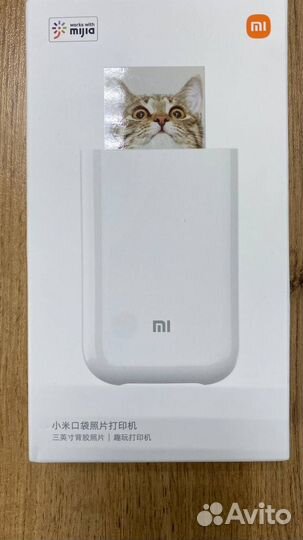 Портативный фотопринтер xiaomi