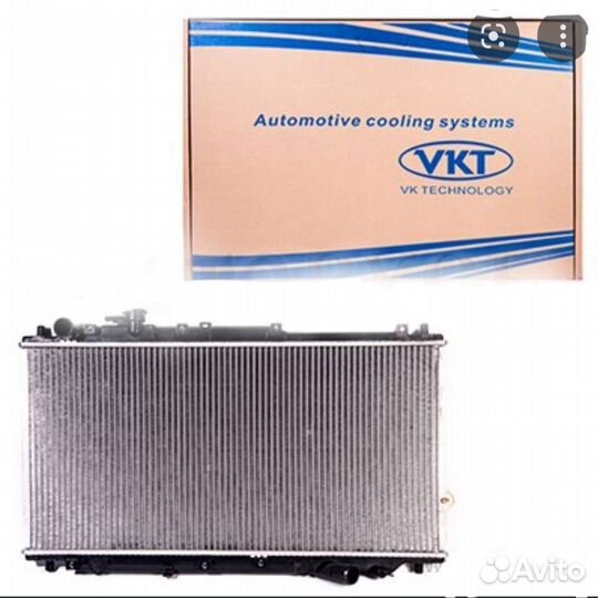 Радиатор основной на Kia Spectra/ Shuma/ Sephia