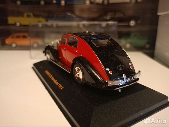 Модель Voisin C25. Ambassade1934. ixomuseum1:43