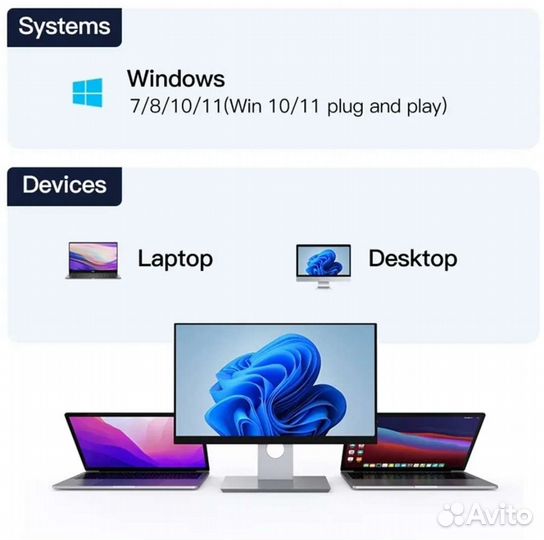 Двухдиапазонный usb 3.0 wifi адаптер с BT 4.2