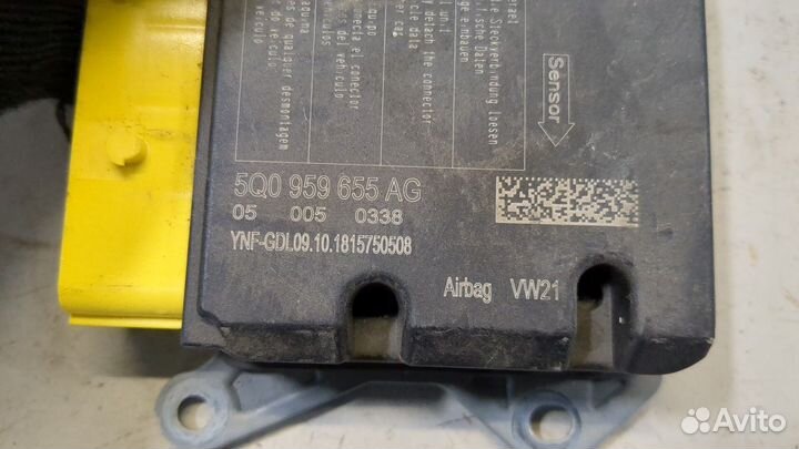 Блок управления airbag Volkswagen Jetta 7 2018, 2019