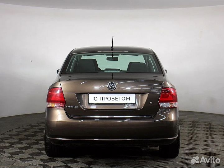 Volkswagen Polo 1.6 AT, 2015, 88 057 км