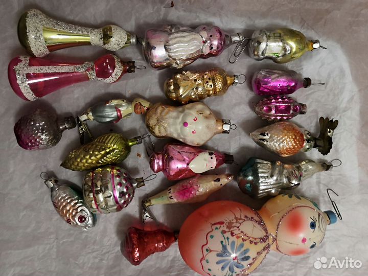 Новогодние игрушки СССР советские