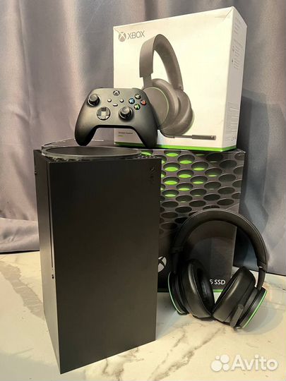 Xbox series x с наушниками Xbox Wireless Headset