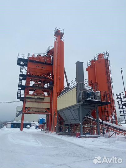 Асфальтосмесительную установку «ка-160»