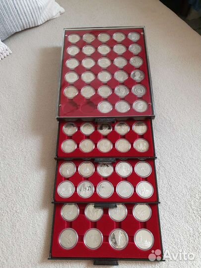 Юбилейные монеты СССР и России 76 шт