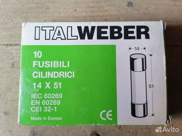 Предохранители CH14 gG 690в, 16а 10шт