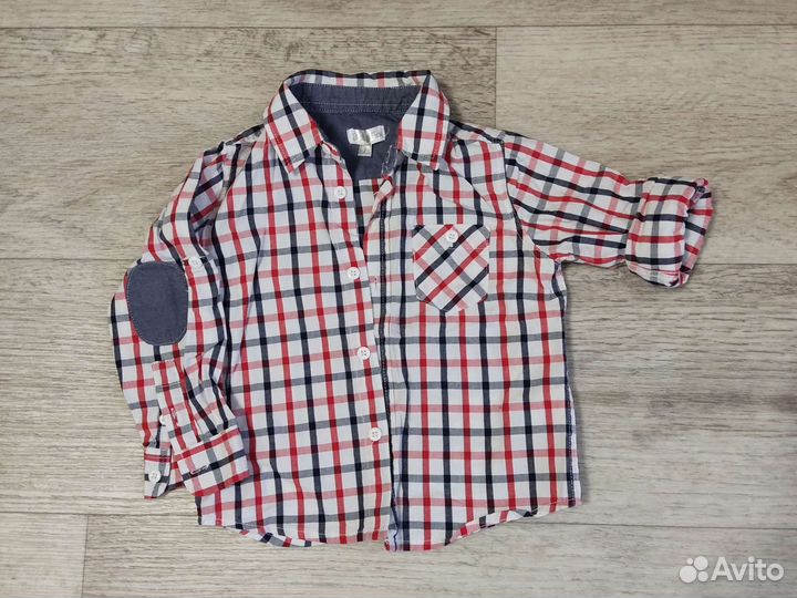 Рубашка на мальчика 92