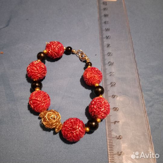 Браслет винтаж из рудракши