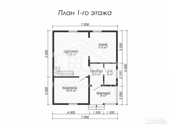 Каркасный дом под ключ