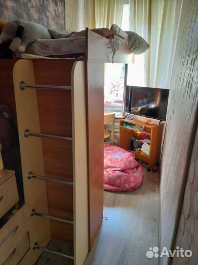 Детская кровать чердак