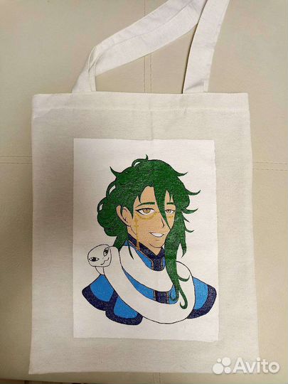 Кастом шоппер с Байджу, Геншин